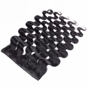 China 100 human clip in hair extensions for black women single piece clip in hair fabricante