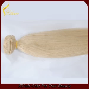 中国 人間の髪の毛の拡張に100％の未処理安いバージンクリップ メーカー