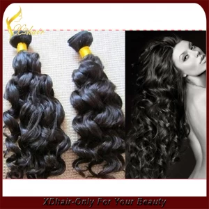 中国 100% virgin hair weave extension kinky curly hair extension for black women 制造商