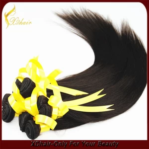 中国 18'' Wholesale Unprocessed Raw Virgin Indian Hair Wholesale Hair Extension 100% Natural Indian Human Hair Price メーカー