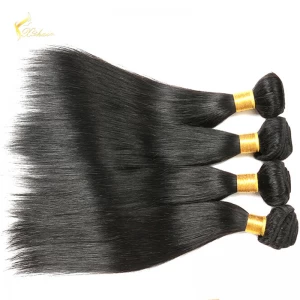 Chine 20 inch 24 inch virgin remy brazilian hair weft,machine weft hair ,double weft marley braid hair extension fabricant