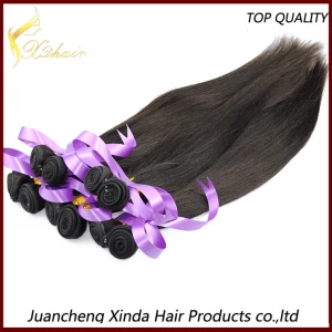 중국 2015 핫 판매 공장 재고품 도매 Vrigin 브라질 처녀 인간의 머리카락 직조 머리 제조업체