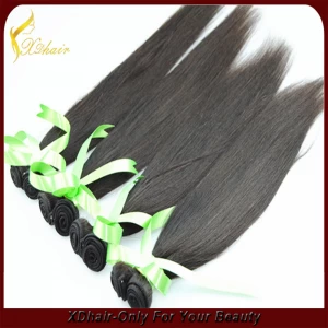 An tSín 2015 Hot Sale Wholesale Cheap Unprocessed 6A Grade Brazilian Hair Weave Straight Free Sample Hair Bundles déantóir