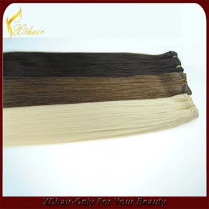 中国 2015 New Arrival virgin human hair weft best quality hair weave factory wholesale 制造商