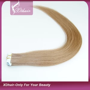 China 2015 New Looking Wholesale Price High Grade Tape Hair Extension manufacturer