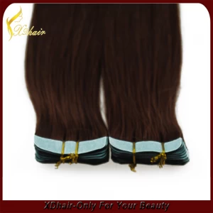 China 2015 best sellers world best selling products virgin remy hot sale tape hair extensions manufacturer