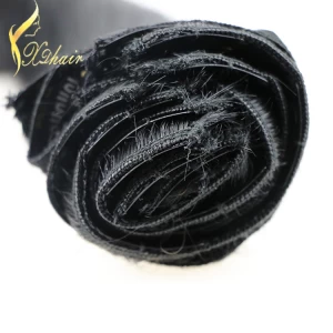 Cina 2015 cheap price wholesale clip in hair extension produttore