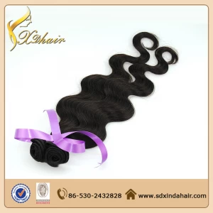中国 2015 new arrival wholesale virgin brazilian hair 7A grade body wave brazilian hair weave distributors 制造商