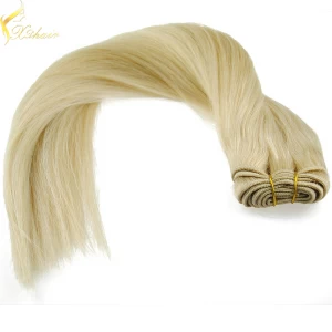 An tSín 2016 Best Selling China Factory Wholesale Brazilian Human Virgin Hair Remy Blone Hair déantóir