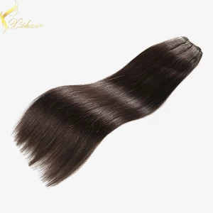 An tSín 2016 Best selling china factory wholesale brazilian virgin hair straight déantóir