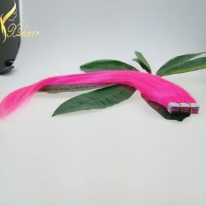 An tSín 2016 New Beautiful Colorful Hair Extension For Hair Extension Tape déantóir
