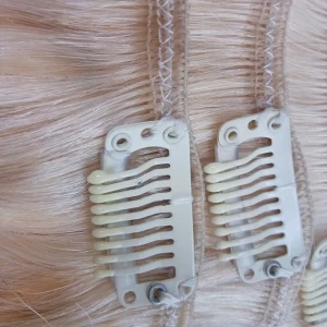 中国 2016 Wholesale price remy clip in hair extension 220 grams 制造商