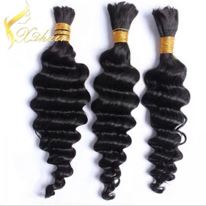 Cina 2016 malaysian Hair New Style Straight human hair Bulk Buy from China virgin malaysian remy hair bulk produttore