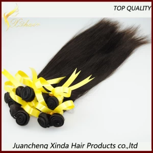 China 22 inch virgin remy brazilian hair weft brazilian bulk hair extensions without weft fabricante