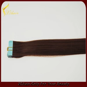 China 26 inches european remy tape human hair extensions manufacturer