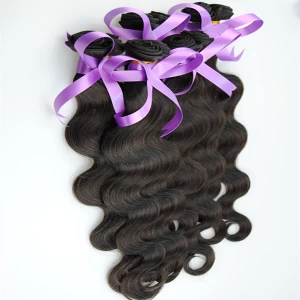 An tSín 3 Bundle brazilian hair weave body wave human hair weave grade 7a brazilian virgin hair weave déantóir