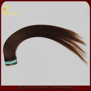 China 30 inch brazilian remy tape hair extensions wholsale price manufacturer