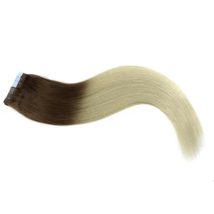 中国 32inch ombre remy tape in hair 2.5g/pc Alibaba express Wholesale top quality virgin remy hair super thin tape メーカー