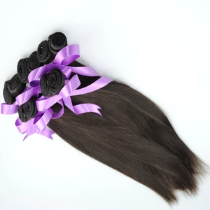 porcelana 6A cheap human hair remy hair wave/weft high quality tangle free fabricante