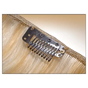 An tSín 7 pieces virgin remy clip in human hair extensions déantóir