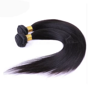 An tSín 7a grade 100% virgin human remy hair virgin brazilian straight hair déantóir