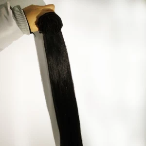 Chine 7pcs per set human hair virgin remy clip in hair extension top quality hair fabricant