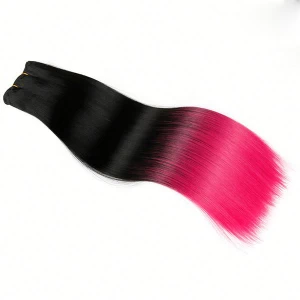 Cina 8A Brazilian Virgin Hair Ombre Straight Weave black ombre hair asian produttore