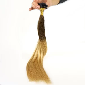 porcelana Alibaba china wholesale remy human hair extension itip/utip/vtip/flat tip/nano tip hair products fabricante