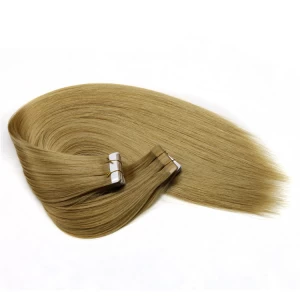 China Alibaba express Wholesale top quality virgin remy hair super thin tape hair extension fabricante