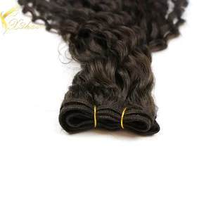 An tSín Alibaba stock price top quality brazilian remy virgin brazilian kinky curly hair déantóir