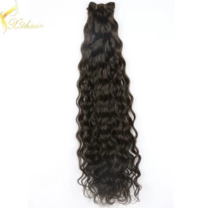 porcelana Alibaba stock price top quality curly hair weave for black women fabricante