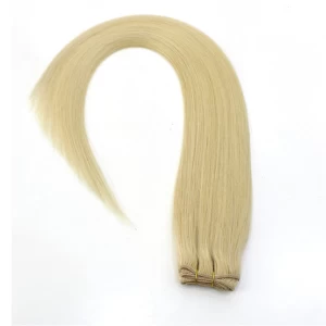 中国 Aliexpress china best selling products 100% Brazilian virgin remy human hair weft double weft silky straight wave hair weave 制造商