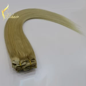 China BELLAMI Hair 120g / 160g / 220g double drawn clip in hair extensions manufacturer