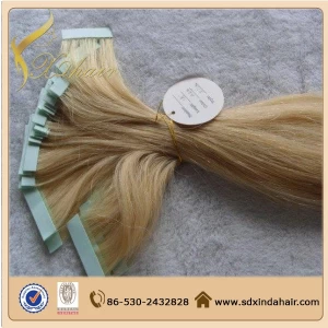 porcelana Best Selling Products In Dubai 100% European Hair Tape Hair extentions fabricante