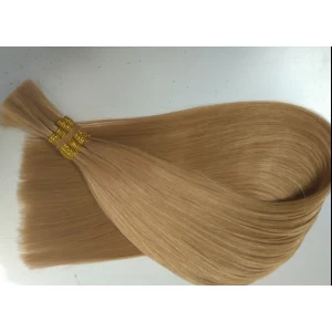 中国 Best quality virgin bulk hair extension malaysian hair bulk 100g bundles メーカー
