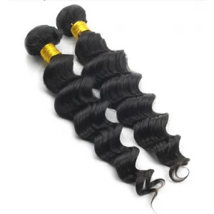 Chine Best selling products wholesale alibaba 100 virgin Brazilian peruvian remy human hair weft weave bulk extension fabricant