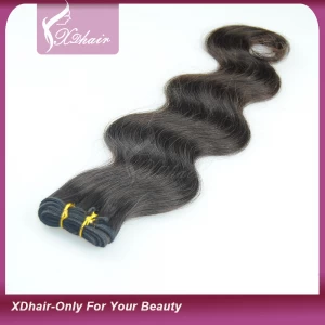 Chine Body Wave Natural Color Cheap Human Hair Weaving Brazilian Virgin Human Hair Weaving Hair fabricant