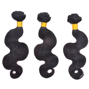 China Body Wave Remy Human Hair Weaving/BW Remy Human Hair Machine Weft fabricante