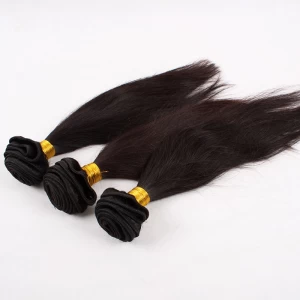 Chine Bolin hair Top Quality Fast Shipping Kinky Straight 24 Inch Virgin Remy Brazilian Hair Weft fabricant
