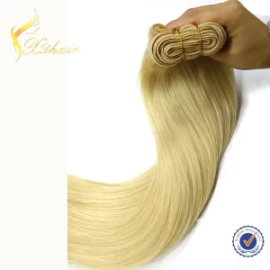China Brazilian hair extension clip on hair 7piece per set fabrikant