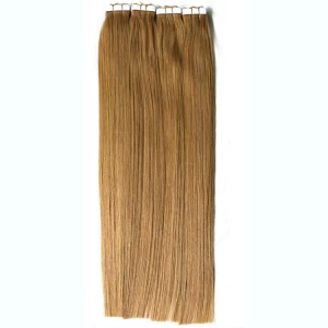 中国 Brazilian human hair mixed color 8"-30"adhesive tape hair extension 制造商