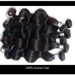 中国 Brazilian virgin hair weft, grade 7a virgin hair, virgin human hair product wholesale unprocessed virgin Brazilian hair メーカー