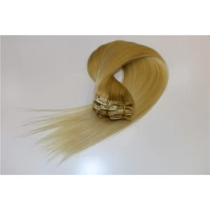 China Cheap 100% remy indian human hair body wave clip in hair extension manufacturer