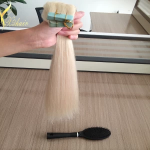 China Cheap Brazilian Hair For Women Stick Tape Hair Extension Hersteller