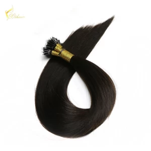 中国 Cheap Price 100% Virgin Remy Indian Hair Extension Nano Loop Ring Hair For Women on sale メーカー