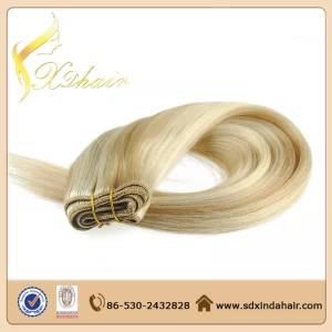 An tSín Cheap price Indian Human Hair Extension Weave déantóir