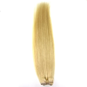 中国 China Hair Supplier Grey Color 100% Remy Human Hair Weft 100g ,Remy Brazilian Hair Accept Paypal 制造商