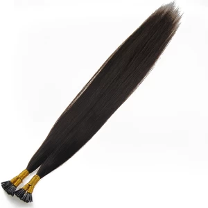 China Classic selling wholesale 0.8g i tip stick keratin human hair extension fabricante