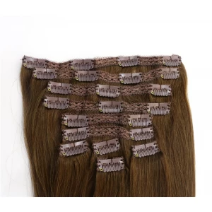 porcelana Clip in human hair extensions fabricante
