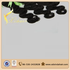 China Competitive price hair weft fabricante
